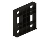 Кабинет для руководителя премиум класса Fermo Стеллаж