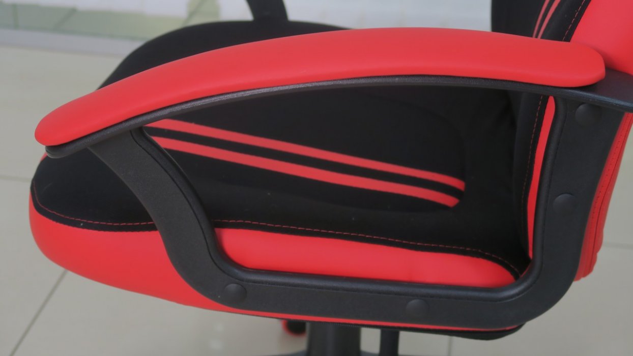 Кресло офисное Chairman Game-26 (черный/красный) - вид 5